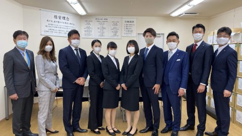 2021年度　入社式